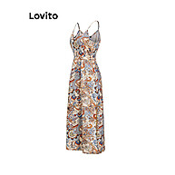 Vestido Boho Geométrico Split Front – Estilo e Conforto - imagem 1