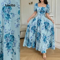 Vestido Boho Lovito: Estilo Retrô e Elegância - imagem 1