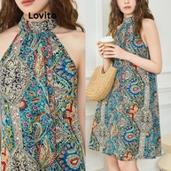 Vestido Boho Paisley Lovito: Estilo e Conforto! - imagem 1