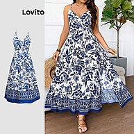 Vestido Boho Tribal Plus Size Lovito: Estilo e Conforto! - imagem 1