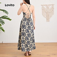 Vestido Boho Tribal Print Backless L124AD1198 – Estilo Livre e Conforto - imagem 1