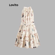 Vestido Borboleta Lovito: Estilo Casual e Elegante - imagem 1