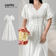 Vestido Bordado Lovito: Elegância e Estilo - imagem 1