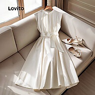 Vestido Branco Lovito: Elegância para o Verão - imagem 1