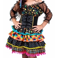 Vestido Caipira Infantil: Festa Junina com Estilo! - imagem 1