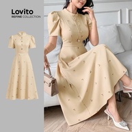 Vestido Cáqui Elegante: Seu Look Perfeito! - imagem 1