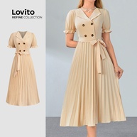 Vestido Cáqui Elegante: Seu Look Sofisticado - imagem 1
