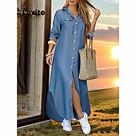 Vestido Casual Lovito: Elegância e Conforto - imagem 1
