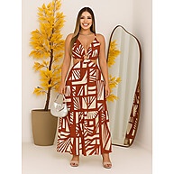 Vestido Longo Decote Argola: Elegância e Conforto - imagem 5