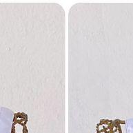 Vestido Daminha Branco Terracota: Luxo e Encanto - imagem 1