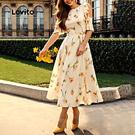 Vestido Floral Babados: Elegância e Estilo! - imagem 1