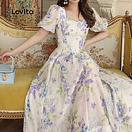 Vestido Floral Lovito Resort Verão - Estilo e Conforto - imagem 1