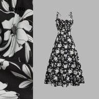 Vestido Floral Ombro Frio: Elegância e Conforto! - imagem 1