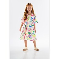 Vestido Infantil Estampado em Meia Malha - Conforto e Estilo para Bebês - imagem 1