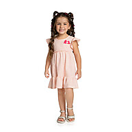 Vestido Infantil Listrado: Conforto e Estilo! - imagem 1
