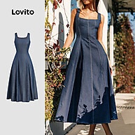 Vestido Jeans Lovito: Casual e Moderno - imagem 1
