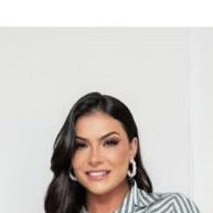 Vestido Listrado Evangélico: Elegância e Conforto - imagem 1
