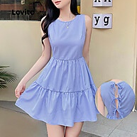 Vestido Listrado Lovito: Elegância para o Verão - imagem 1