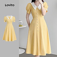 Vestido Lovito Amarelo: Elegância e Conforto! - imagem 1