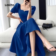 Vestido Lovito Azul: Elegância para o Verão - imagem 1
