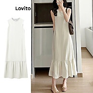 Vestido Lovito Babados: Elegância Casual - imagem 1