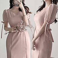 Vestido Lovito: Elegância Básica e Conforto! - imagem 1
