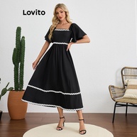 Vestido Lovito: Elegância com Babados - imagem 1