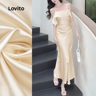 Vestido Lovito: Elegância Plissada para Arrasar! - imagem 1