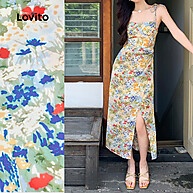 Vestido Lovito Elegante: Cores & Rendas - imagem 1