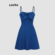 Vestido Lovito Elegante: Zíper & Laço - imagem 1