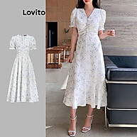 Vestido Lovito Floral Ditsy: Elegância e Conforto em um Look - imagem 1