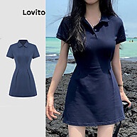 Vestido Lovito L116MD081: Básico e Versátil - imagem 1