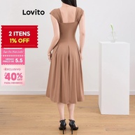 Vestido Lovito Liso: Elegância Básica - imagem 1