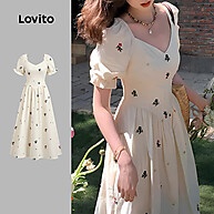 Vestido Lovito Off White: Elegância para o Verão - imagem 1