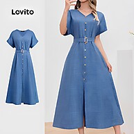 Vestido Lovito Renda: Elegância Casual para o Verão - imagem 1