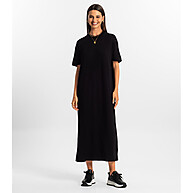 Vestido Midi Feminino Rovitex Preto: Estilo e Conforto em um Só! - imagem 1