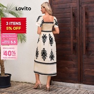 Vestido Paisley Romântico Lovito: Elegância e Fluidez - imagem 1