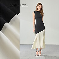 Vestido Patchwork Assimétrico: Elegância Lovito - imagem 1