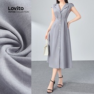 Vestido Plissado Cinza: Elegância Casual - imagem 1