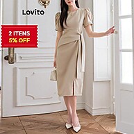 Vestido Plissado Elegante: Seu Look Sofisticado! - imagem 1