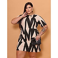 Vestido Plus Size Curvy: Estilo e Conforto em Várias Cores - imagem 1