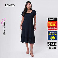 Vestido Plus Size Estampa Poá – Conforto e Estilo para Você 💃 - imagem 1
