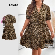 Vestido Plus Size Leopardo: Boho e Elegante! - imagem 1