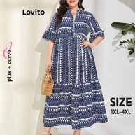 Vestido Plus Size Lovito: Estilo e Conforto! - imagem 1
