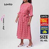 Vestido Plus Size Midi: Elegância e Conforto! - imagem 1