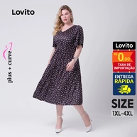 Vestido Plus Size Poá: Elegância e Conforto! - imagem 1