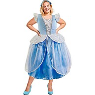 vestido-princesa-cinderela-plus-size-luxuoso-com-tiara
