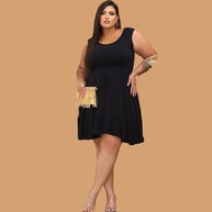 Vestido Regata Plus Size: Soltinho e Perfeito! - imagem 1