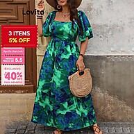 Vestido Tie Dye Plus Size: Estilo e Conforto! - imagem 1