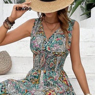 Vestido Tribal Lovito: Estilo Casual e Conforto - imagem 1
